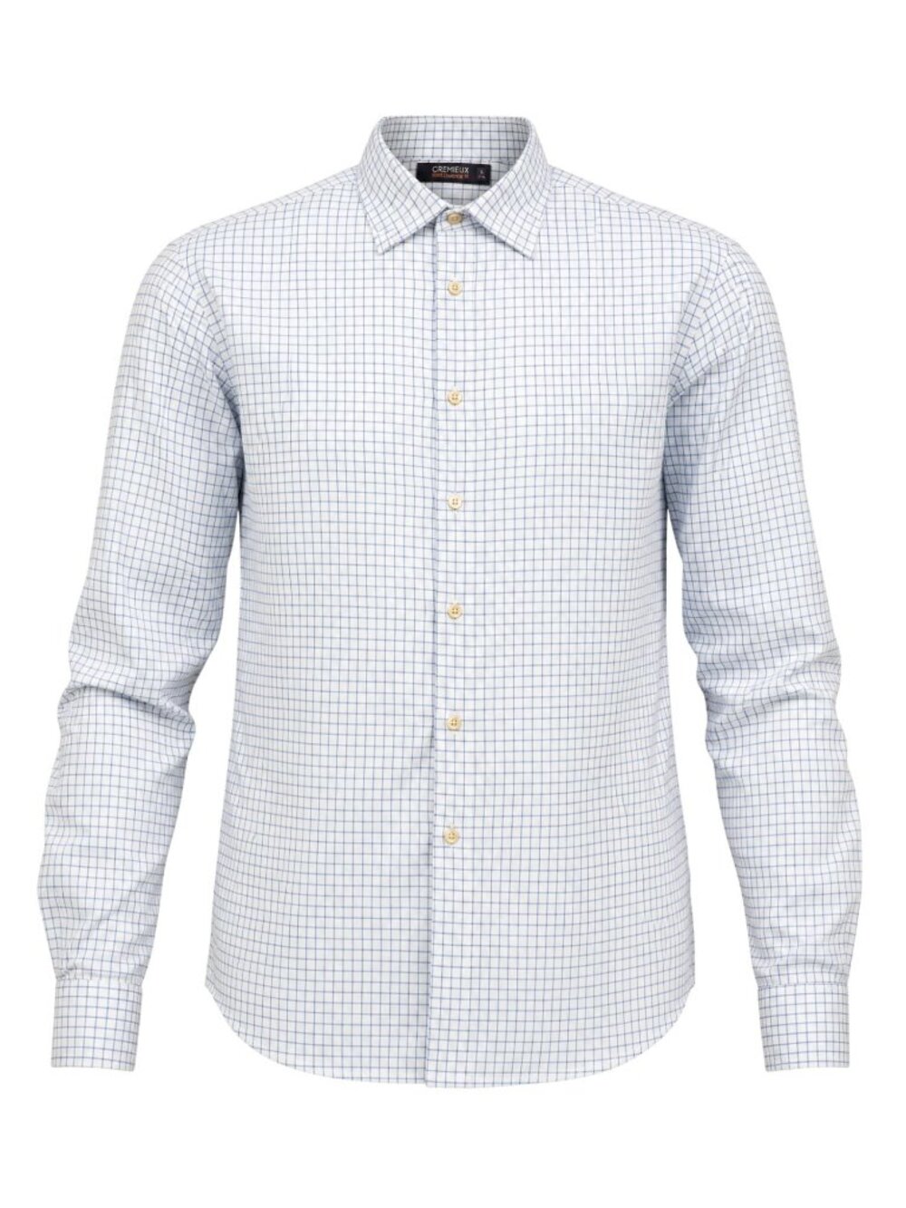 Cremieux Mens Blue Checkered Button-Down Long Sleeve Shirt XL
